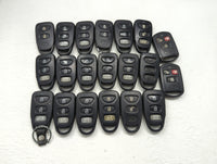 Lot of 20 Hyundai Keyless Entry Remote Fob UNKNOWN UNKNOWN - Oemusedautoparts1.com