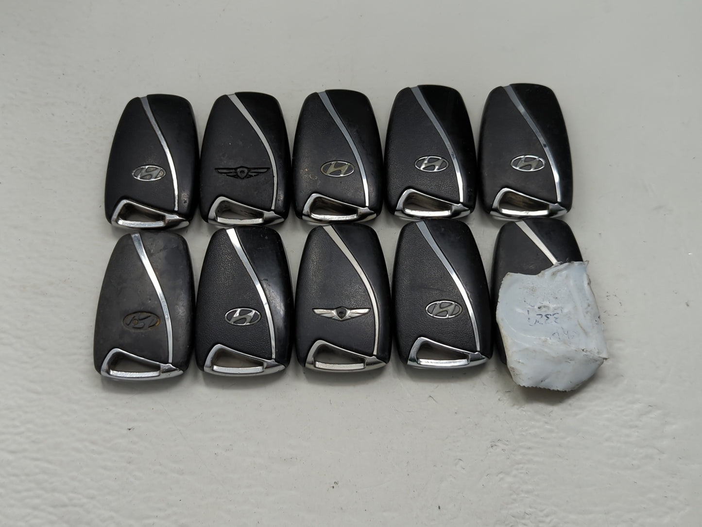 Lot of 10 Hyundai Keyless Entry Remote Fob SY5DHFNA433 | SY5DMFNA04 - Oemusedautoparts1.com