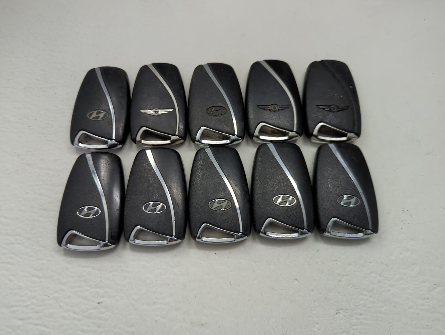 Lot of 10 Hyundai Keyless Entry Remote Fob SY5DHFNA433 | SY5DMFNA04 - Oemusedautoparts1.com