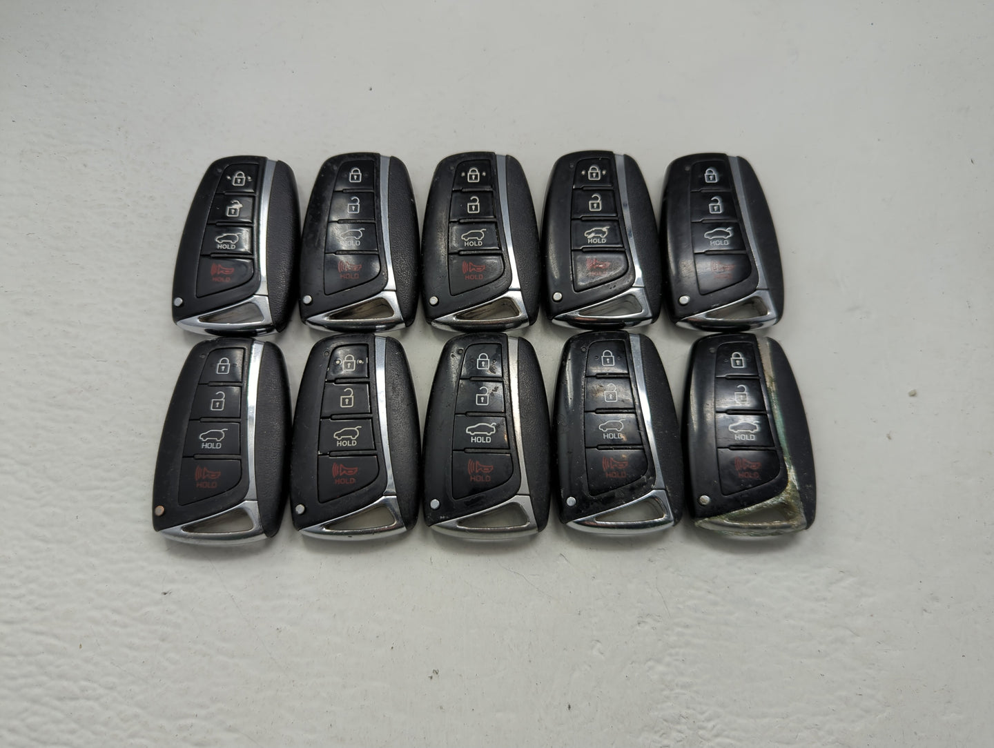 Lot of 10 Hyundai Keyless Entry Remote Fob SY5DHFNA433 | SY5DMFNA04 - Oemusedautoparts1.com