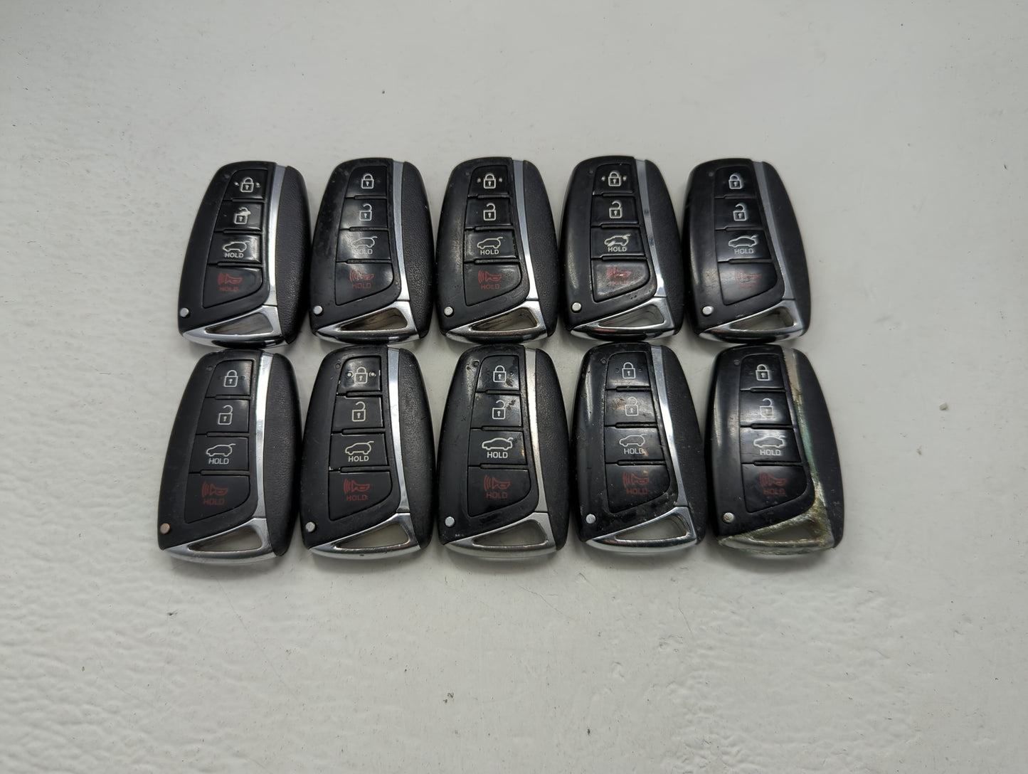 Lot of 10 Hyundai Keyless Entry Remote Fob SY5DHFNA433 | SY5DMFNA04 - Oemusedautoparts1.com