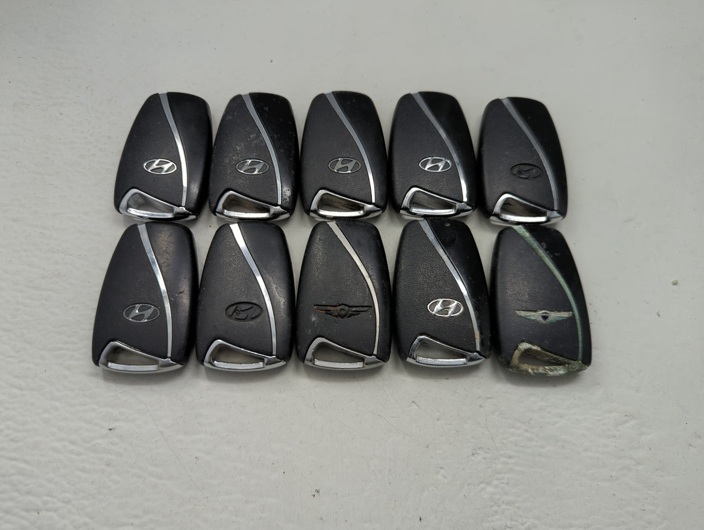 Lot of 10 Hyundai Keyless Entry Remote Fob SY5DHFNA433 | SY5DMFNA04 - Oemusedautoparts1.com