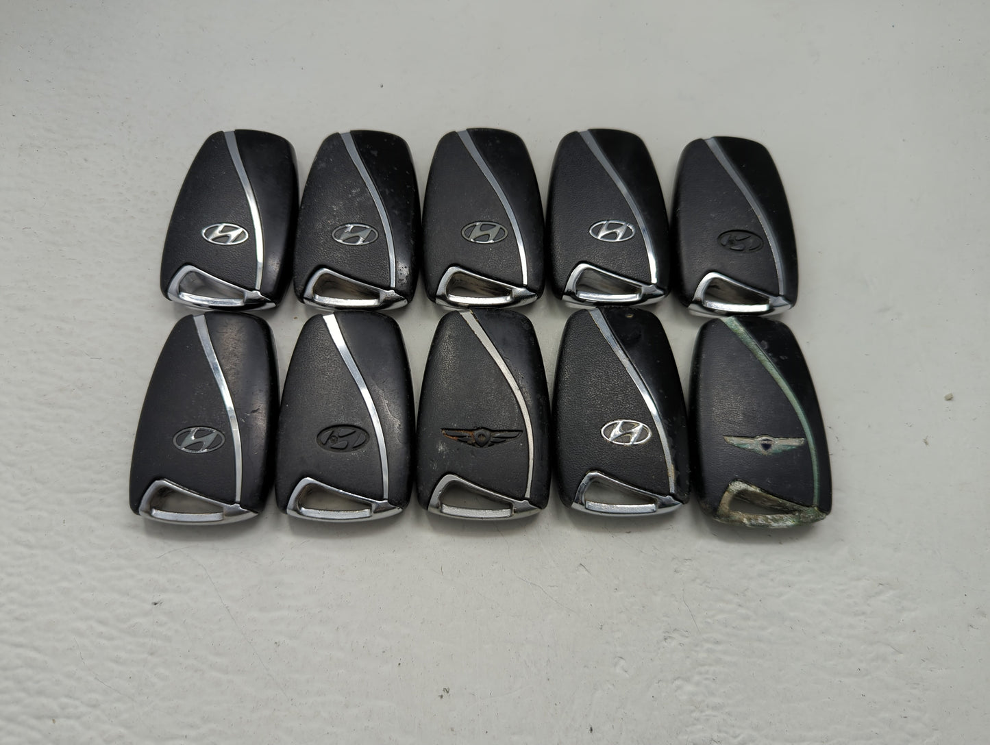 Lot of 10 Hyundai Keyless Entry Remote Fob SY5DHFNA433 | SY5DMFNA04 - Oemusedautoparts1.com