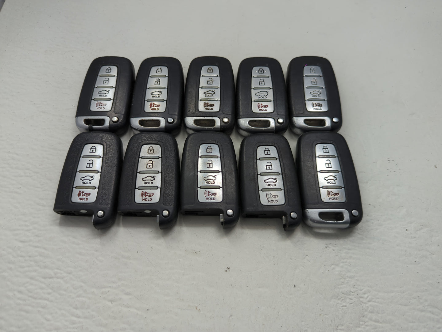 Lot of 10 Hyundai Keyless Entry Remote Fob SY5HMFNA04 | SY5RBFNA433 - Oemusedautoparts1.com