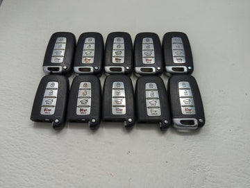 Lot of 10 Hyundai Keyless Entry Remote Fob SY5HMFNA04 | SY5RBFNA433 - Oemusedautoparts1.com