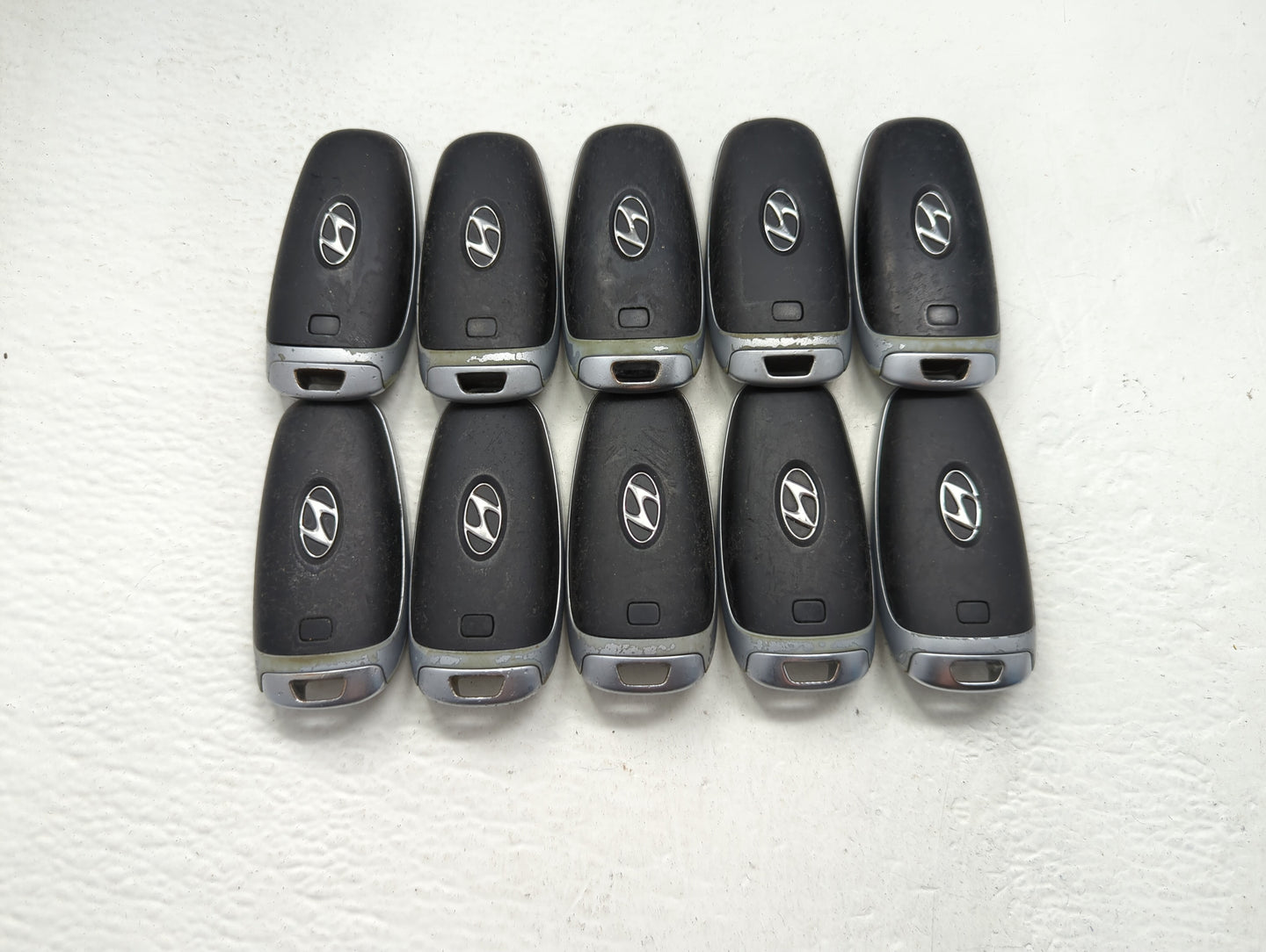 Lot of 10 Hyundai Keyless Entry Remote Fob MIXED FCC IDS MIXED PART - Oemusedautoparts1.com