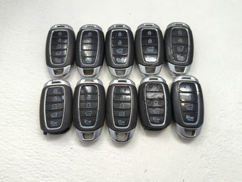 compare product Lot of 10 Hyundai Keyless Entry Remote Fob MIXED FCC IDS MIXED PART