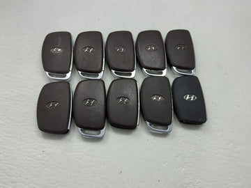 Lot of 10 Hyundai Keyless Entry Remote Fob MIXED FCC IDS MIXED PART