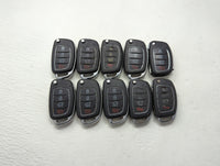 Lot of 10 Hyundai Keyless Entry Remote Fob MIXED FCC IDS MIXED PART - Oemusedautoparts1.com