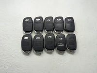 Lot of 10 Hyundai Keyless Entry Remote Fob MIXED FCC IDS MIXED PART - Oemusedautoparts1.com