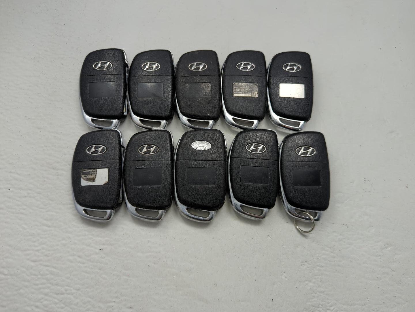 Lot of 10 Hyundai Keyless Entry Remote Fob UNKNOWN UNKNOWN - Oemusedautoparts1.com