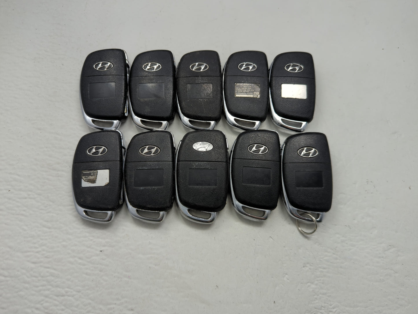 Lot of 10 Hyundai Keyless Entry Remote Fob UNKNOWN UNKNOWN - Oemusedautoparts1.com