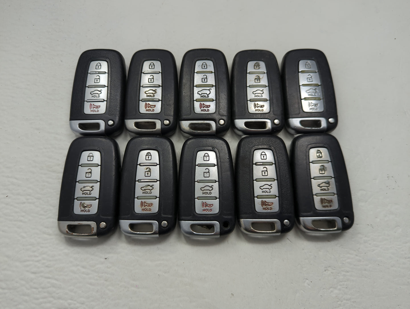 Lot of 10 Hyundai Keyless Entry Remote Fob SY5HMFNA04 - Oemusedautoparts1.com