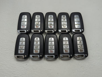 Lot of 10 Hyundai Keyless Entry Remote Fob SY5HMFNA04 - Oemusedautoparts1.com