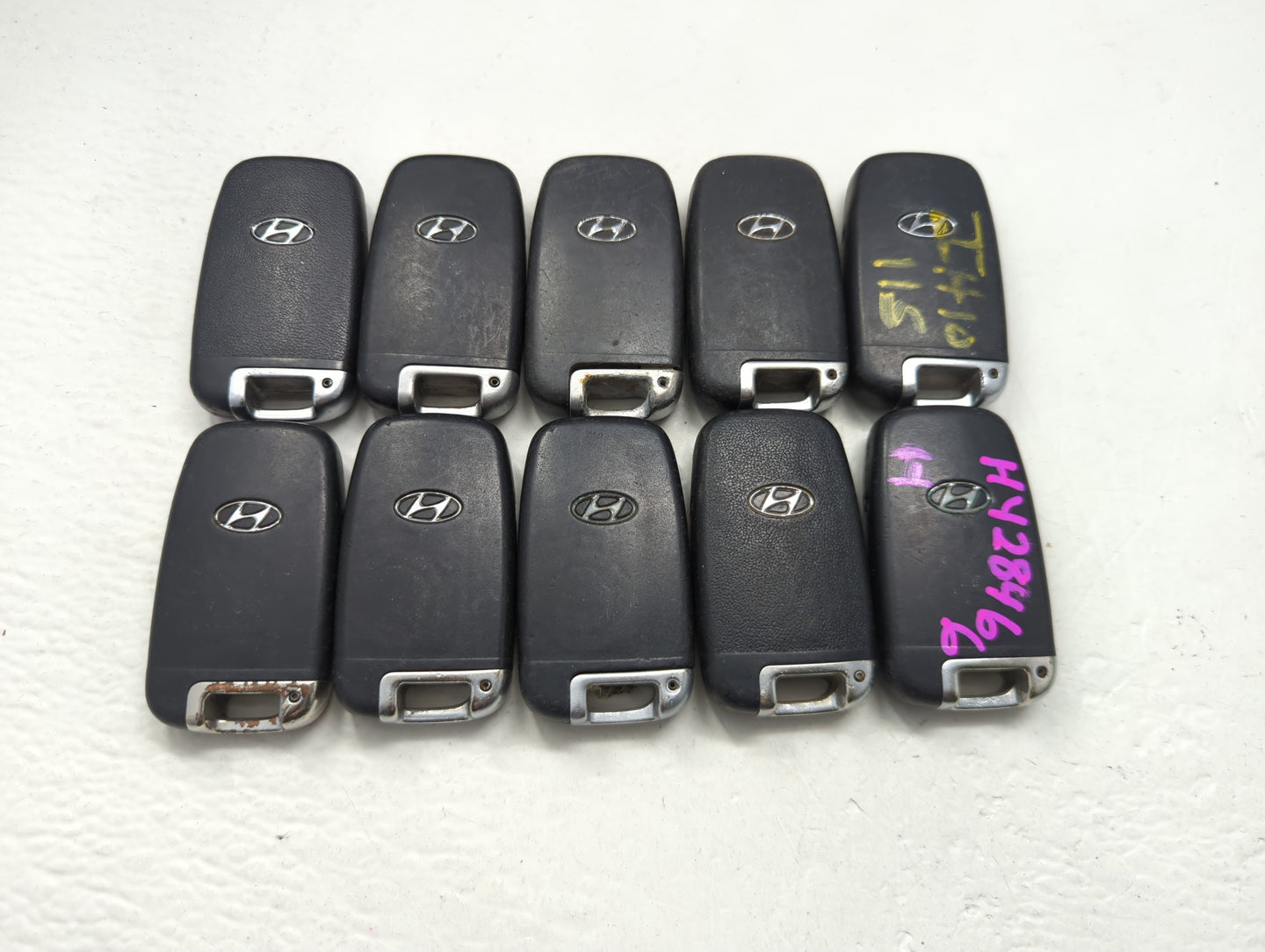 Lot of 10 Hyundai Keyless Entry Remote Fob SY5HMFNA04 - Oemusedautoparts1.com