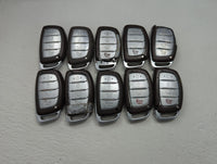 Lot of 10 Hyundai Keyless Entry Remote Fob MIXED FCC IDS MIXED PART - Oemusedautoparts1.com