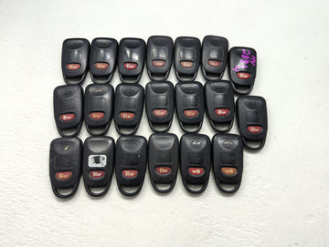 Lot of 20 Hyundai Keyless Entry Remote Fob UNKNOWN UNKNOWN - Oemusedautoparts1.com