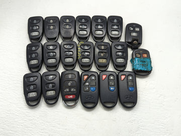 Lot of 20 Hyundai Keyless Entry Remote Fob UNKNOWN UNKNOWN - Oemusedautoparts1.com