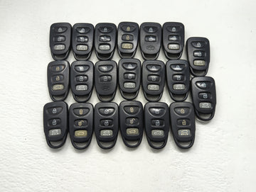 Lot of 20 Hyundai Keyless Entry Remote Fob UNKNOWN UNKNOWN - Oemusedautoparts1.com