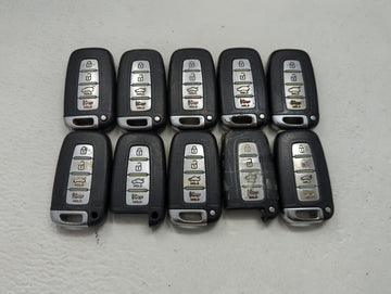 Lot of 10 Hyundai Keyless Entry Remote Fob SY5RBFNA433 | SY5HMFNA04 - Oemusedautoparts1.com