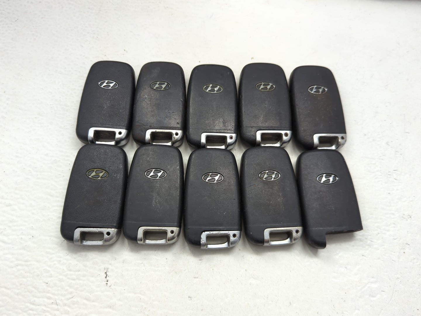 Lot of 10 Hyundai Keyless Entry Remote Fob SY5RBFNA433 | SY5HMFNA04 - Oemusedautoparts1.com