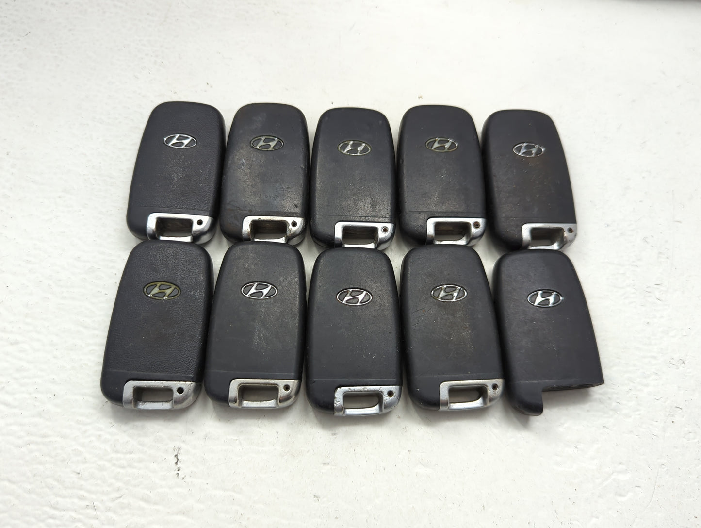 Lot of 10 Hyundai Keyless Entry Remote Fob SY5RBFNA433 | SY5HMFNA04 - Oemusedautoparts1.com