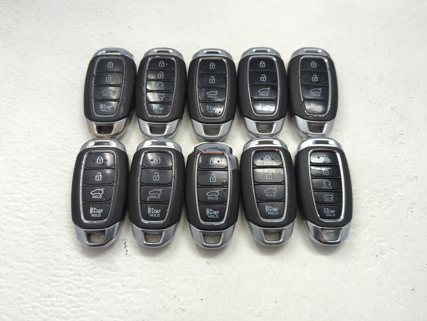 Lot of 10 Hyundai Keyless Entry Remote Fob TQ8-FOB-419 | TQ8-FOB-4F18 | - Oemusedautoparts1.com