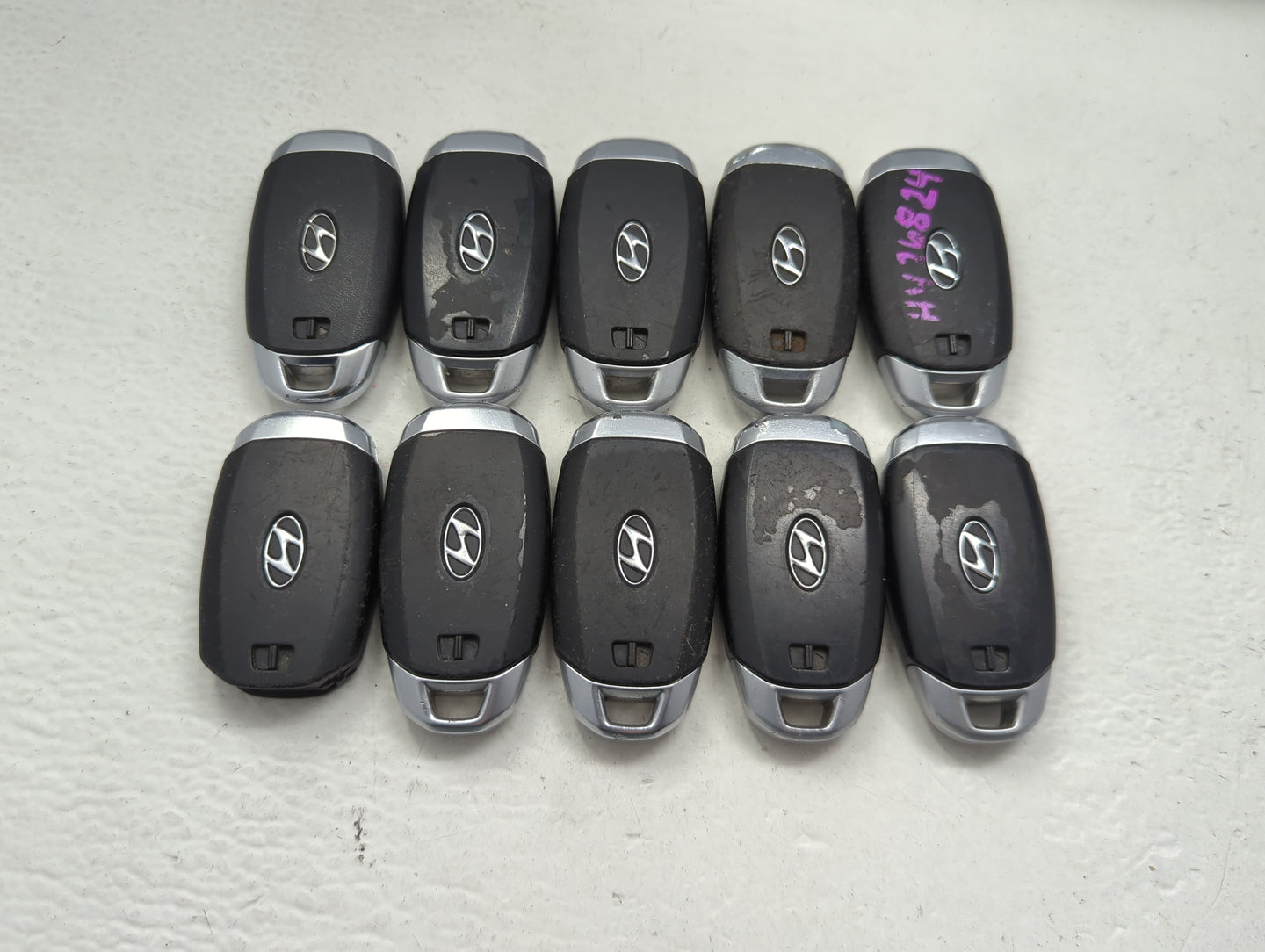 Lot of 10 Hyundai Keyless Entry Remote Fob TQ8-FOB-4F33 | - Oemusedautoparts1.com