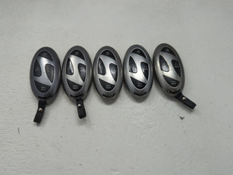 compare product Lot of 5 Hyundai Keyless Entry Remote Fob MIXED FCC IDS 1473666