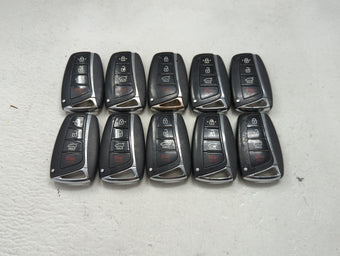 compare product Lot of 10 Hyundai Keyless Entry Remote Fob MIXED FCC IDS 1473710