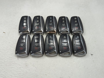 Lot of 10 Hyundai Keyless Entry Remote Fob MIXED FCC IDS 1473710 - Oemusedautoparts1.com
