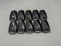 Lot of 10 Hyundai Keyless Entry Remote Fob MIXED FCC IDS 1473710 - Oemusedautoparts1.com