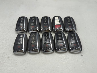 compare product Lot of 10 Hyundai Keyless Entry Remote Fob MIXED FCC IDS 1473712