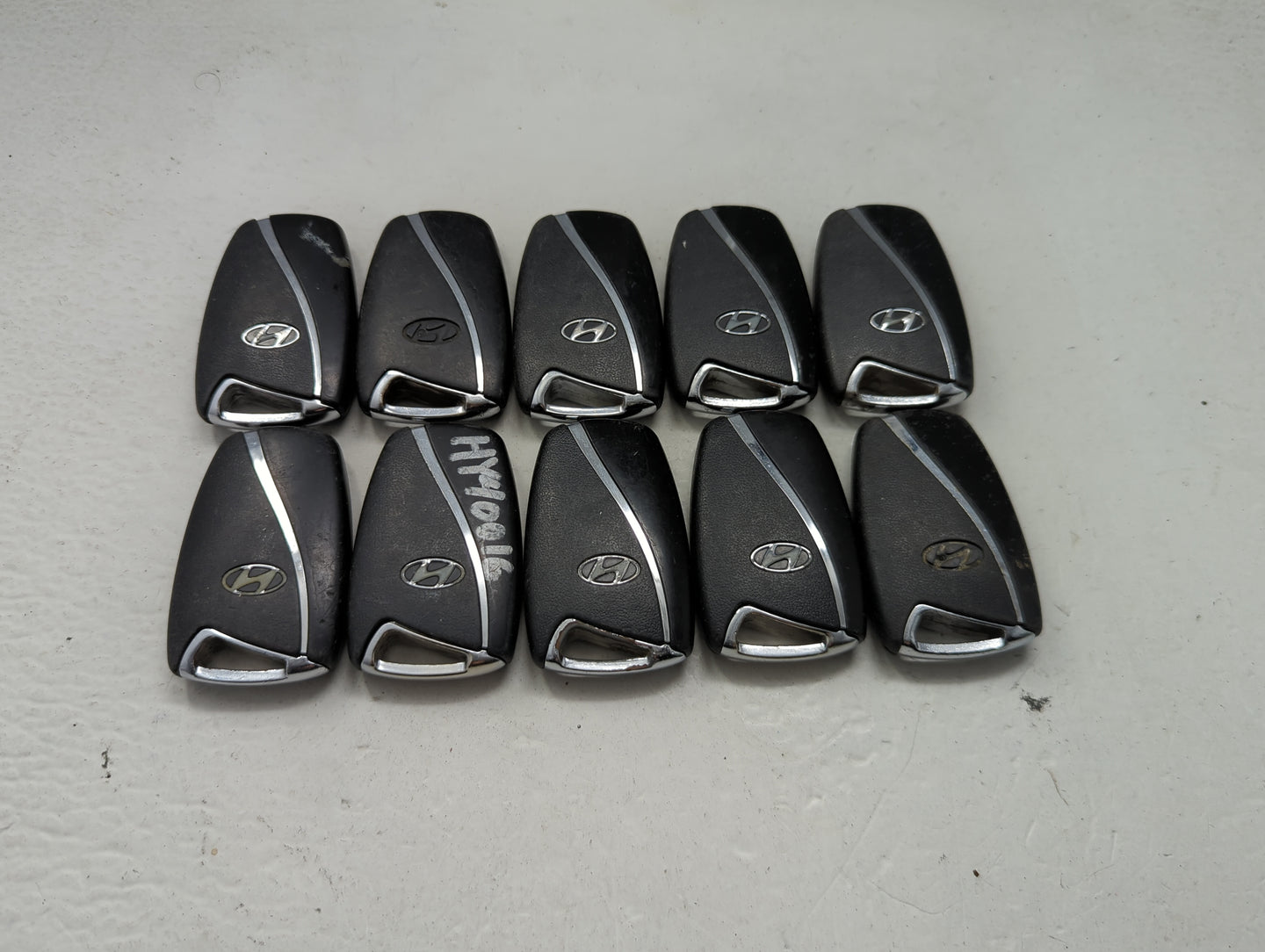 Lot of 10 Hyundai Keyless Entry Remote Fob MIXED FCC IDS 1473713 - Oemusedautoparts1.com