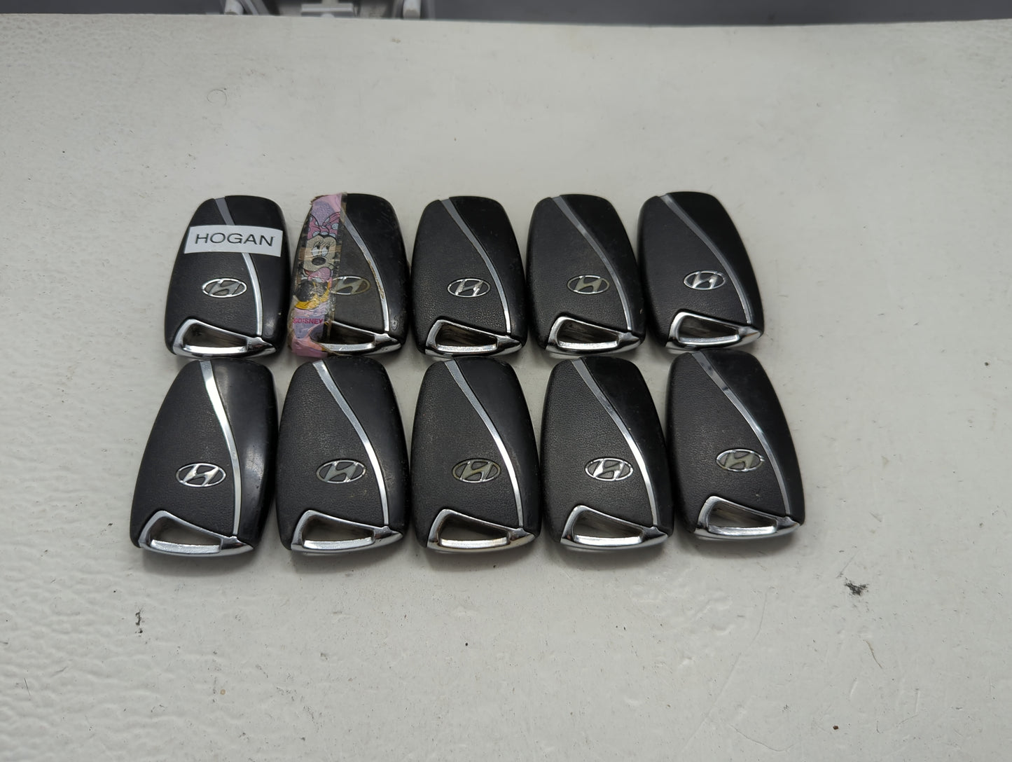 Lot of 10 Hyundai Keyless Entry Remote Fob MIXED FCC IDS 1473714 - Oemusedautoparts1.com