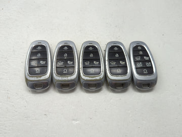 Lot of 5 Hyundai Keyless Entry Remote Fob MIXED FCC IDS MIXED PART 1473747 - Oemusedautoparts1.com