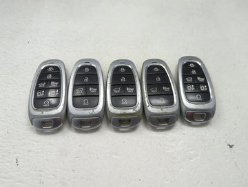 Lot of 5 Hyundai Keyless Entry Remote Fob MIXED FCC IDS MIXED PART 1473759 - Oemusedautoparts1.com