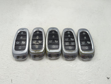 Lot of 5 Hyundai Keyless Entry Remote Fob MIXED FCC IDS MIXED PART 1473773 - Oemusedautoparts1.com