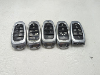 compare product Lot of 5 Hyundai Keyless Entry Remote Fob MIXED FCC IDS MIXED PART 1473776