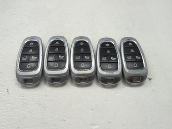 compare product Lot of 5 Hyundai Keyless Entry Remote Fob MIXED FCC IDS MIXED PART 1473777
