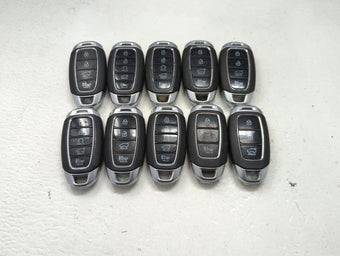 compare product Lot of 10 Hyundai Keyless Entry Remote Fob MIXED FCC IDS MIXED PART 1473778