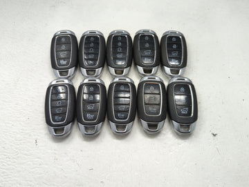Lot of 10 Hyundai Keyless Entry Remote Fob MIXED FCC IDS MIXED PART 1473778 - Oemusedautoparts1.com