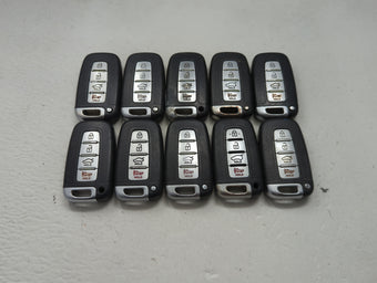 compare product Lot of 10 Hyundai Keyless Entry Remote Fob MIXED FCC IDS MIXED PART 1473780