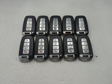 Lot of 10 Hyundai Keyless Entry Remote Fob MIXED FCC IDS MIXED PART 1473780 - Oemusedautoparts1.com