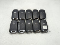 Lot of 10 Hyundai Keyless Entry Remote Fob MIXED FCC IDS MIXED PART 1473780 - Oemusedautoparts1.com