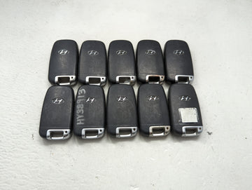 Lot of 10 Hyundai Keyless Entry Remote Fob MIXED FCC IDS MIXED PART 1473780