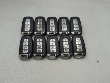 Lot of 10 Hyundai Keyless Entry Remote Fob MIXED FCC IDS MIXED PART 1473781 - Oemusedautoparts1.com
