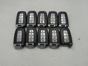 Lot of 10 Hyundai Keyless Entry Remote Fob MIXED FCC IDS MIXED PART 1473782 - Oemusedautoparts1.com