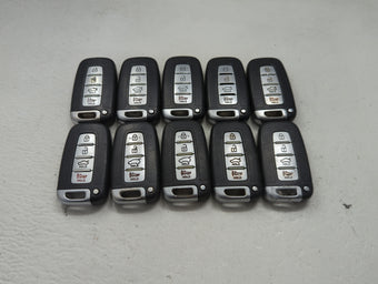 compare product Lot of 10 Hyundai Keyless Entry Remote Fob MIXED FCC IDS MIXED PART 1473783