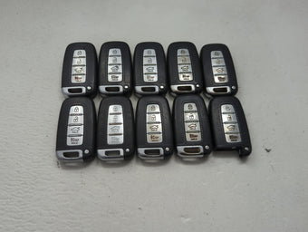 compare product Lot of 10 Hyundai Keyless Entry Remote Fob MIXED FCC IDS MIXED PART 1473784